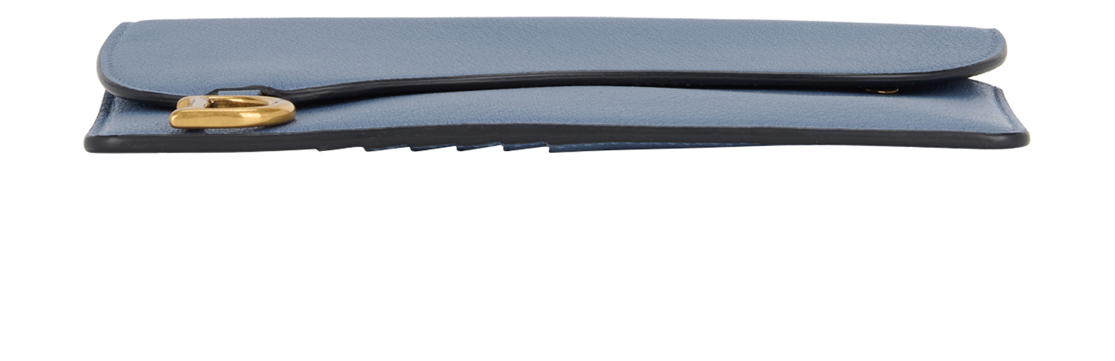 Christian Dior Cosmos Zipped Card Holder, &pound;295, Accessories, Blue, Leather, Top view